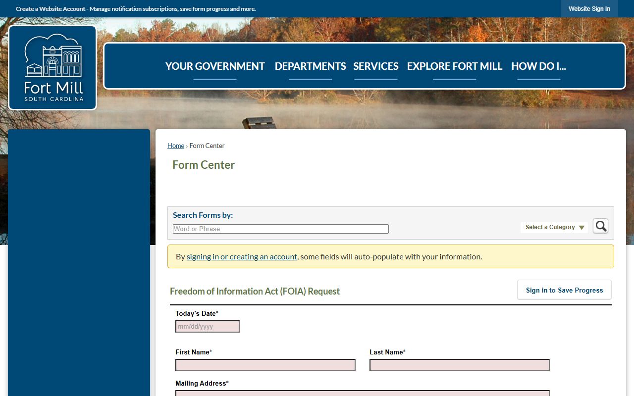 Fort Mill traffic ticket records