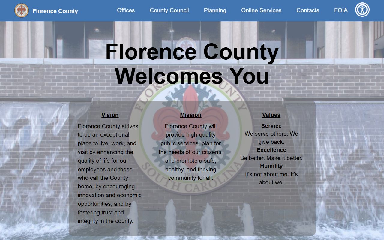 Florence County traffic ticket records