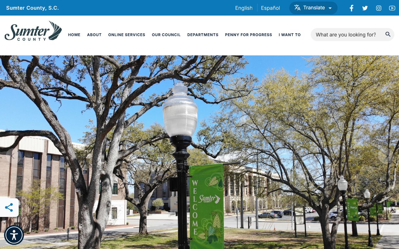 Sumter County government website traffic ticket records